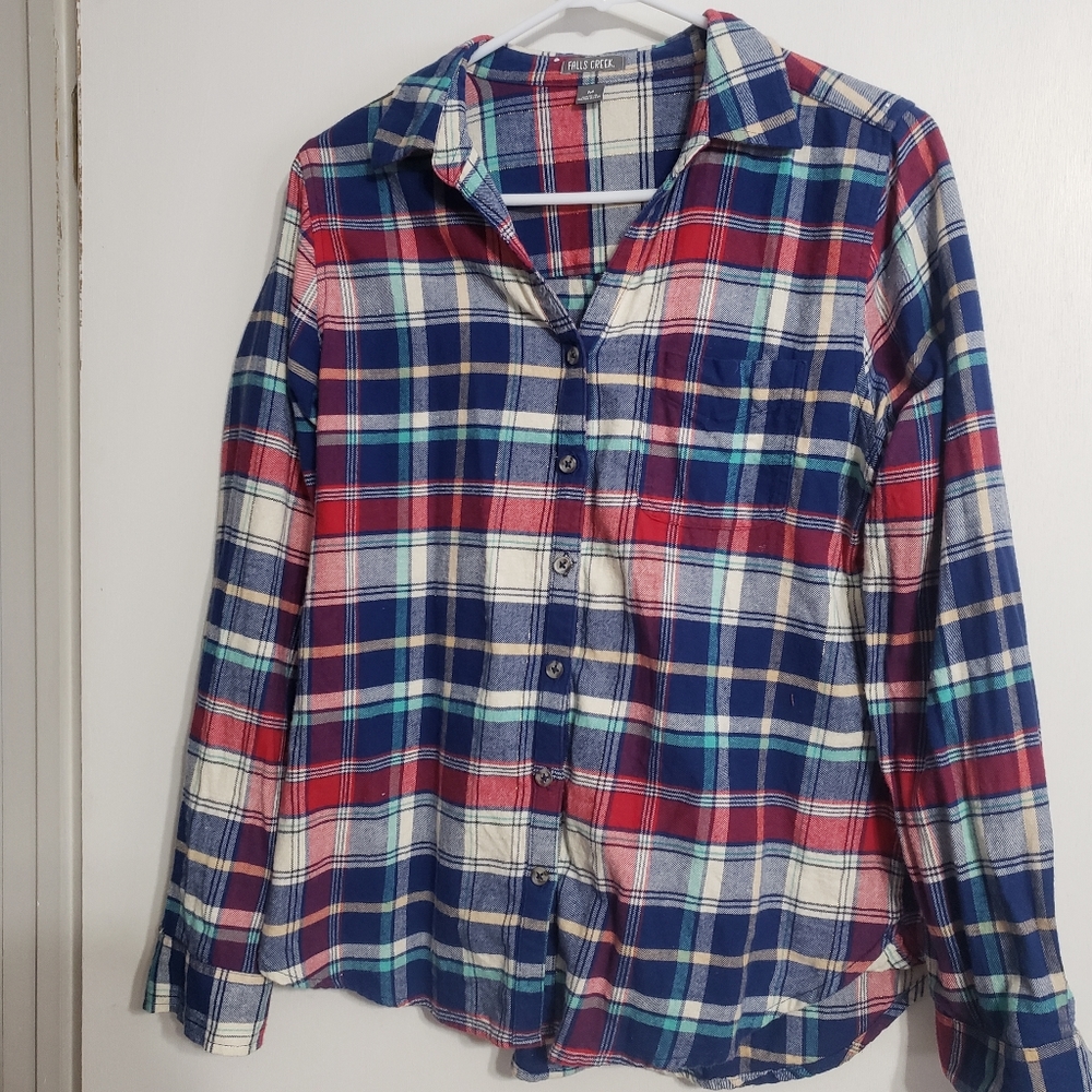Flannel button up
